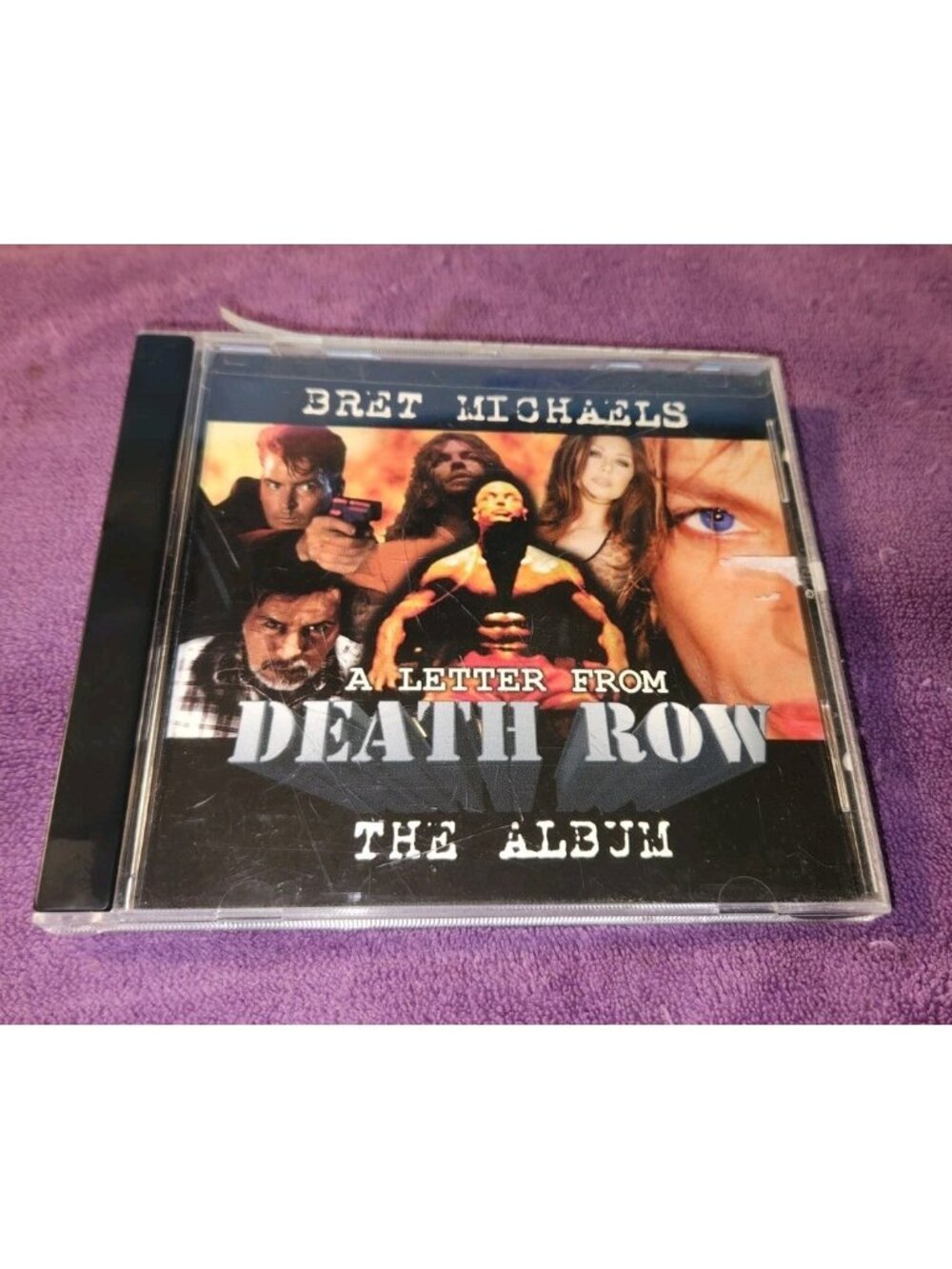 BRET MICHAELS solo cd A LETTER FROM DEATH ROW THE ALBUM cd